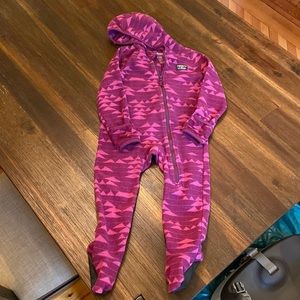 LL Bean fleece baby bunting